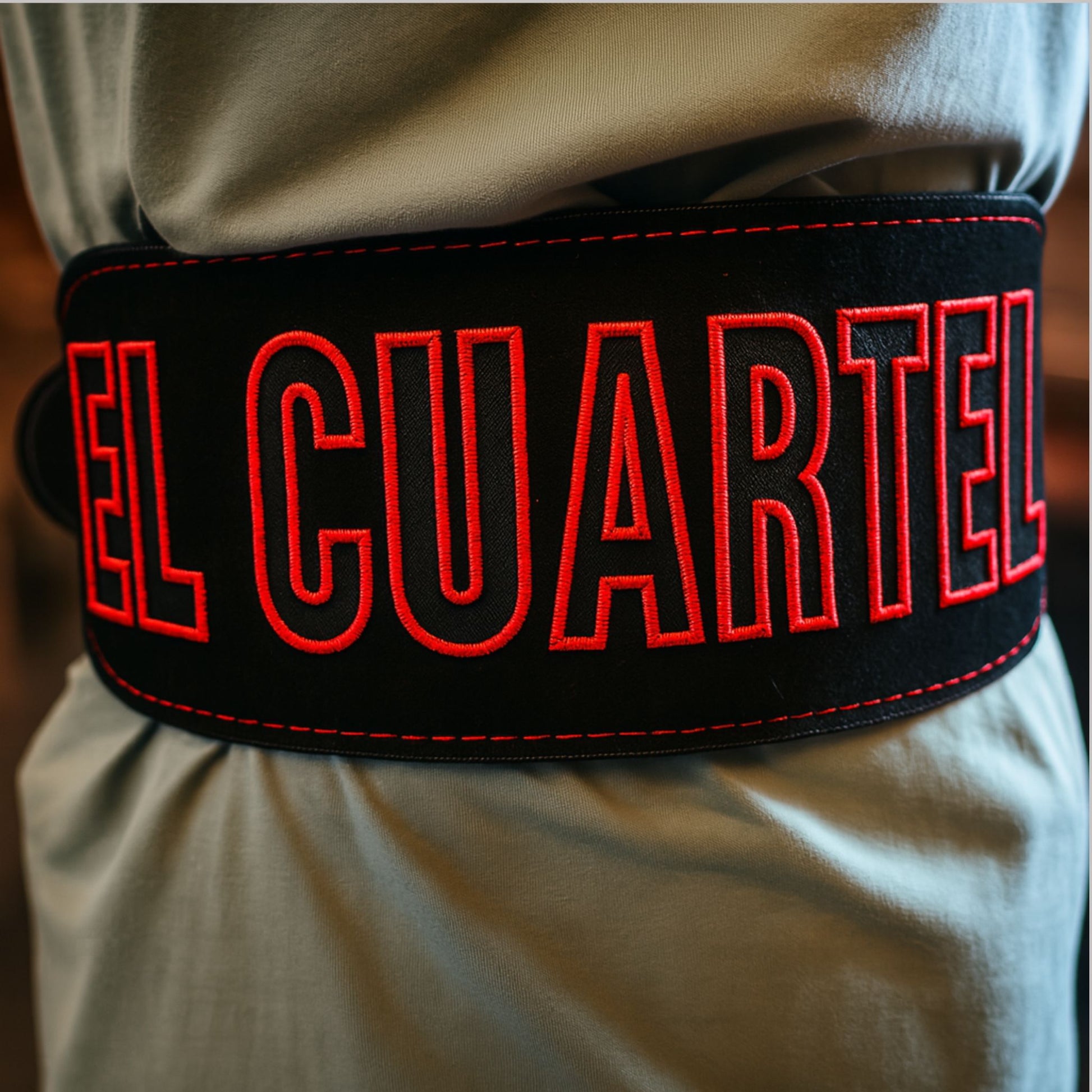 CINTURÓN DE ENTRENAMIENTO MODELO EL CUARTEL ORIGINAL