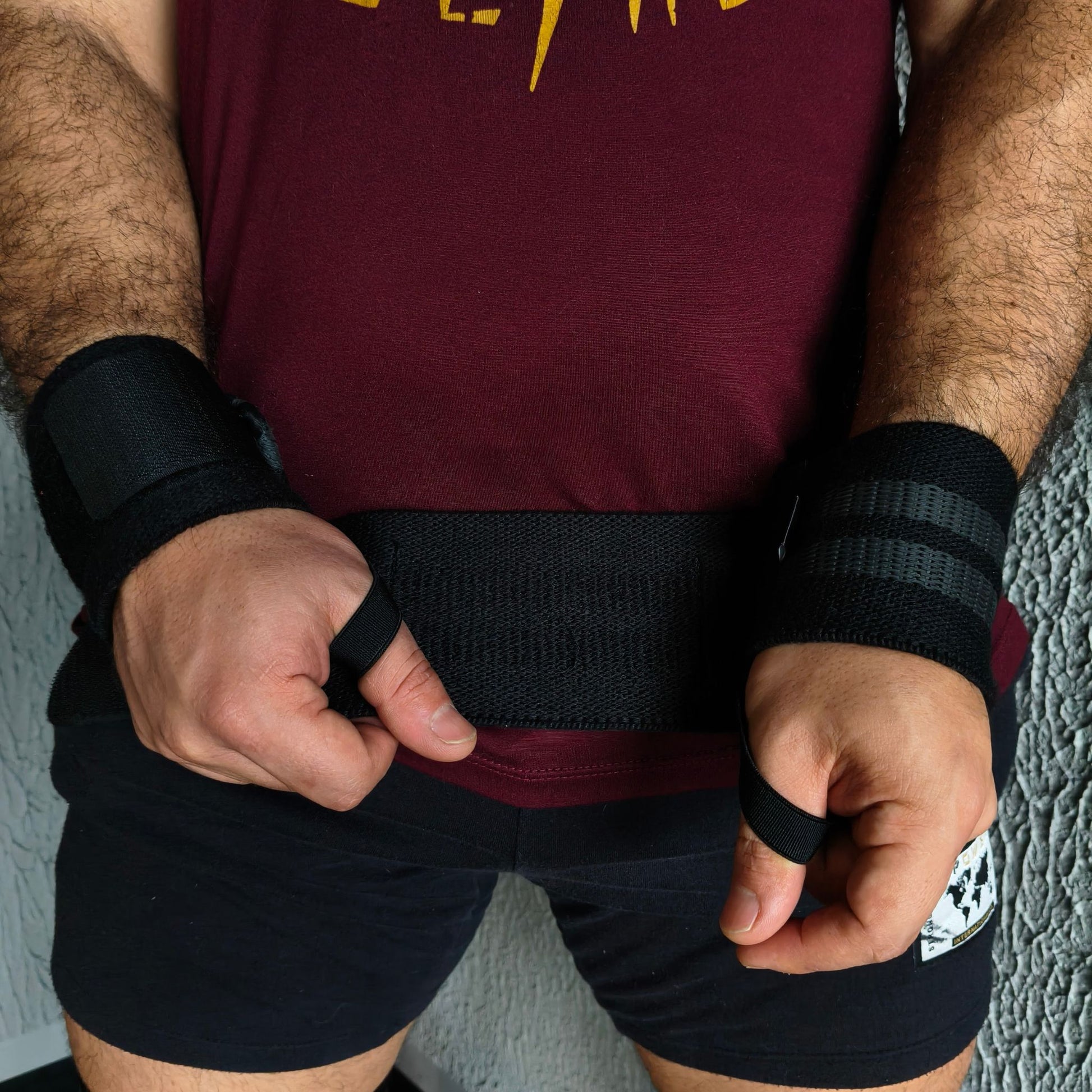 MUÑEQUERAS PREMIUM POWERLIFTING MODELO BLACK RAGE | EL CUARTEL